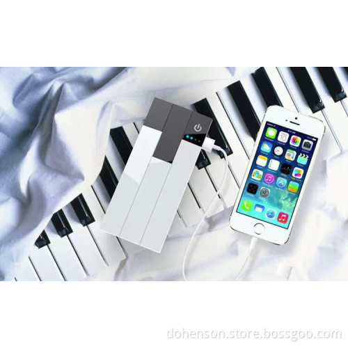 factory supply high quality 13000mAh power bank in piano design